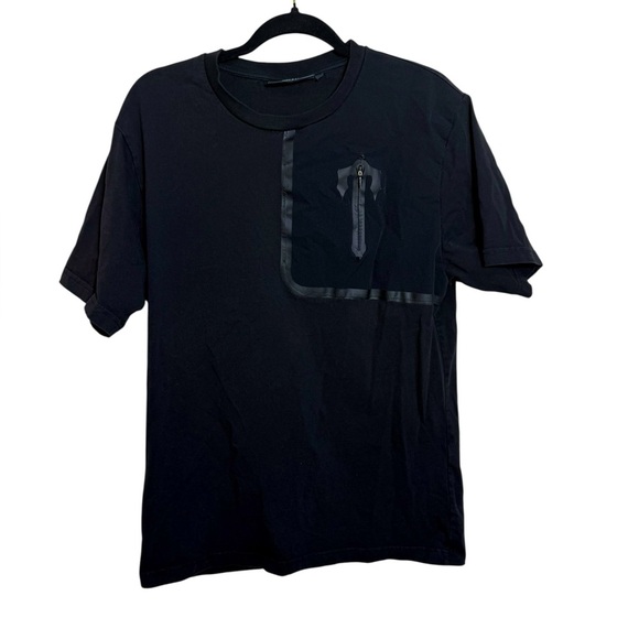 Trapstar Irongate T Tech Zip  black T-Shirt size XL - Picture 1 of 5